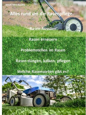 cover image of Alles rund um die Rasenpflege.
